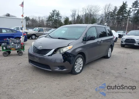 2011 Toyota Sienna Le из США, поврежденный, VIN 5TDJK3DC1BS007737